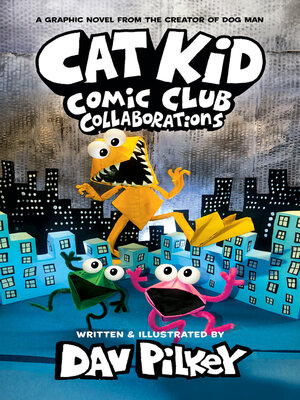 cover image of Cat Kid Comic Club